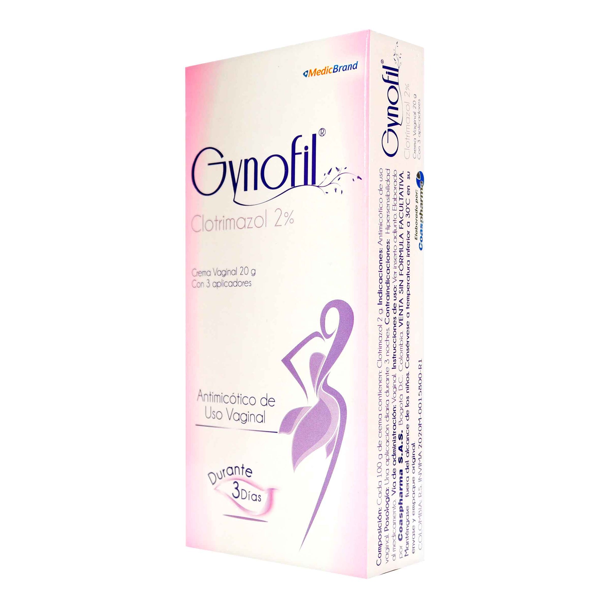 gYNOFIL 2% Crema Vaginal X 20 gr 2
