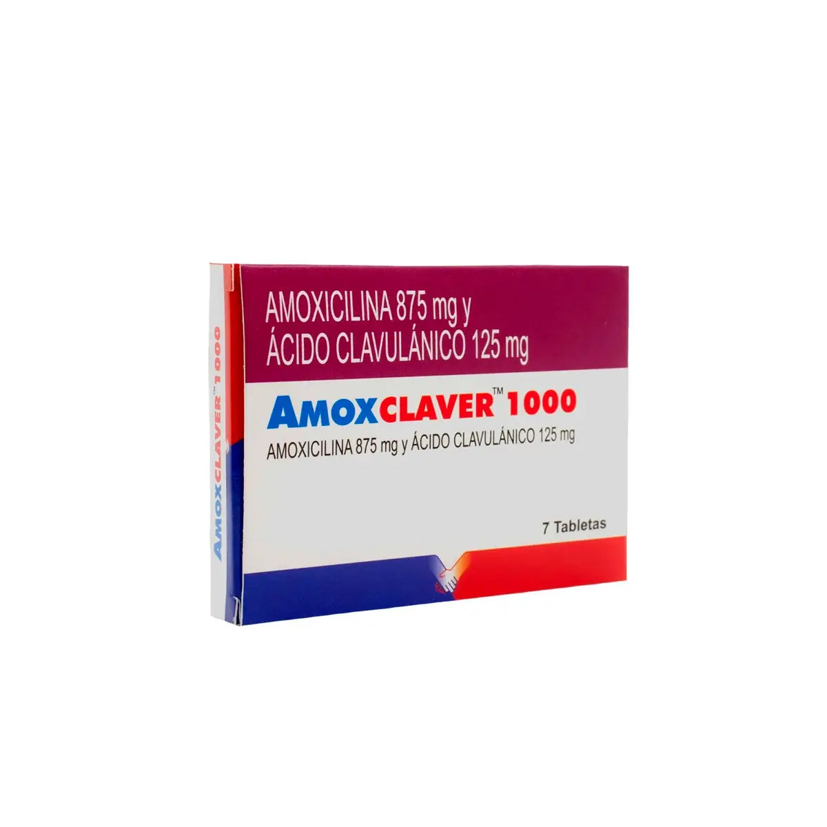Amoxclaver 1000 Amox+acid X 7 Tableta