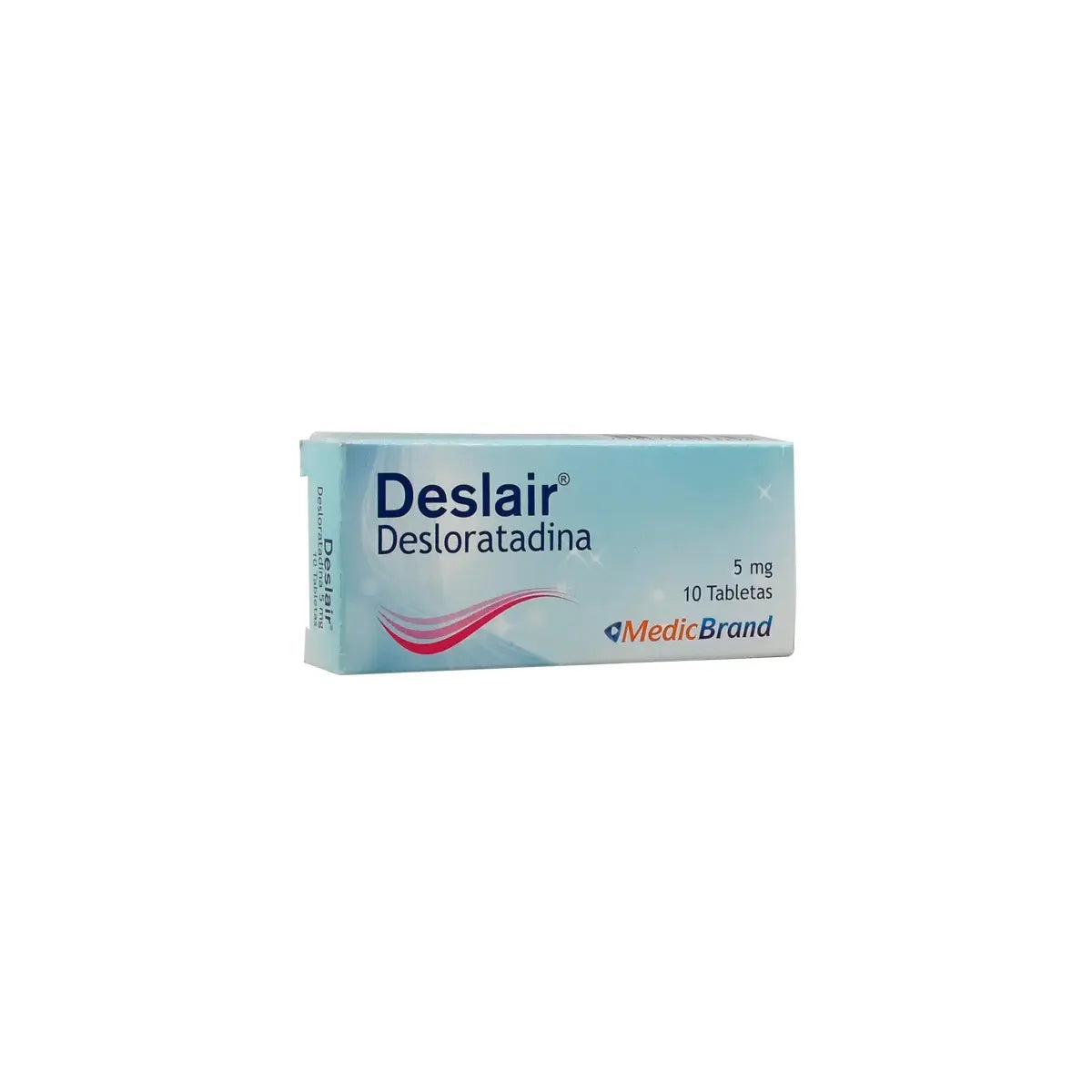 Deslair 5 mg 10 Tabletas
