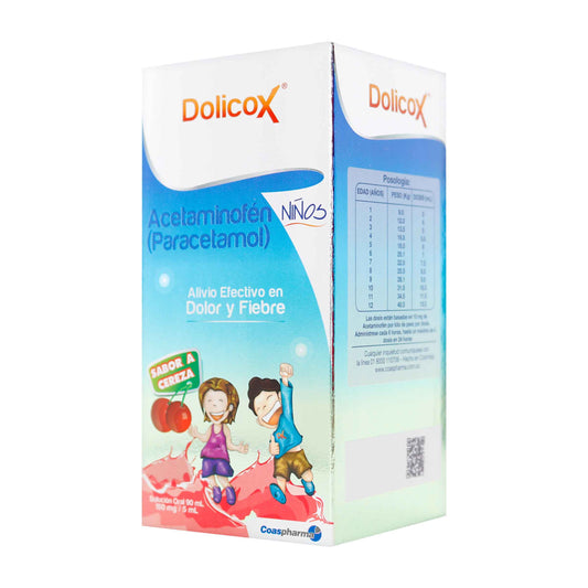 Dolicox Acetaminofén Jrb 90 ml Coasp