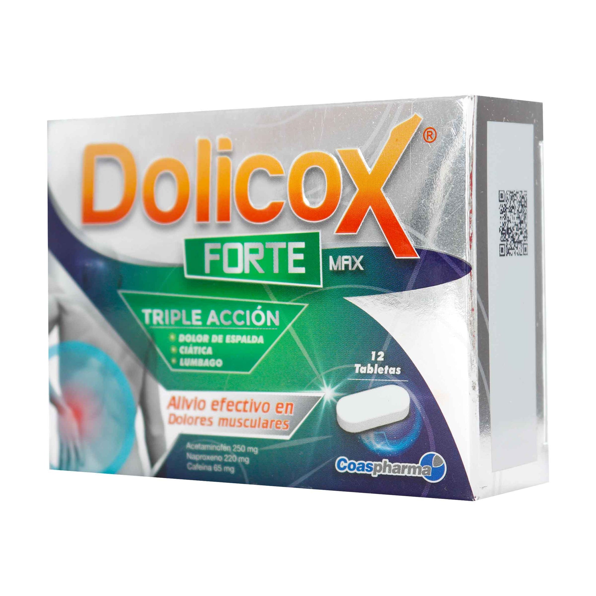 Dolicox Forte Max 12 Tabletas