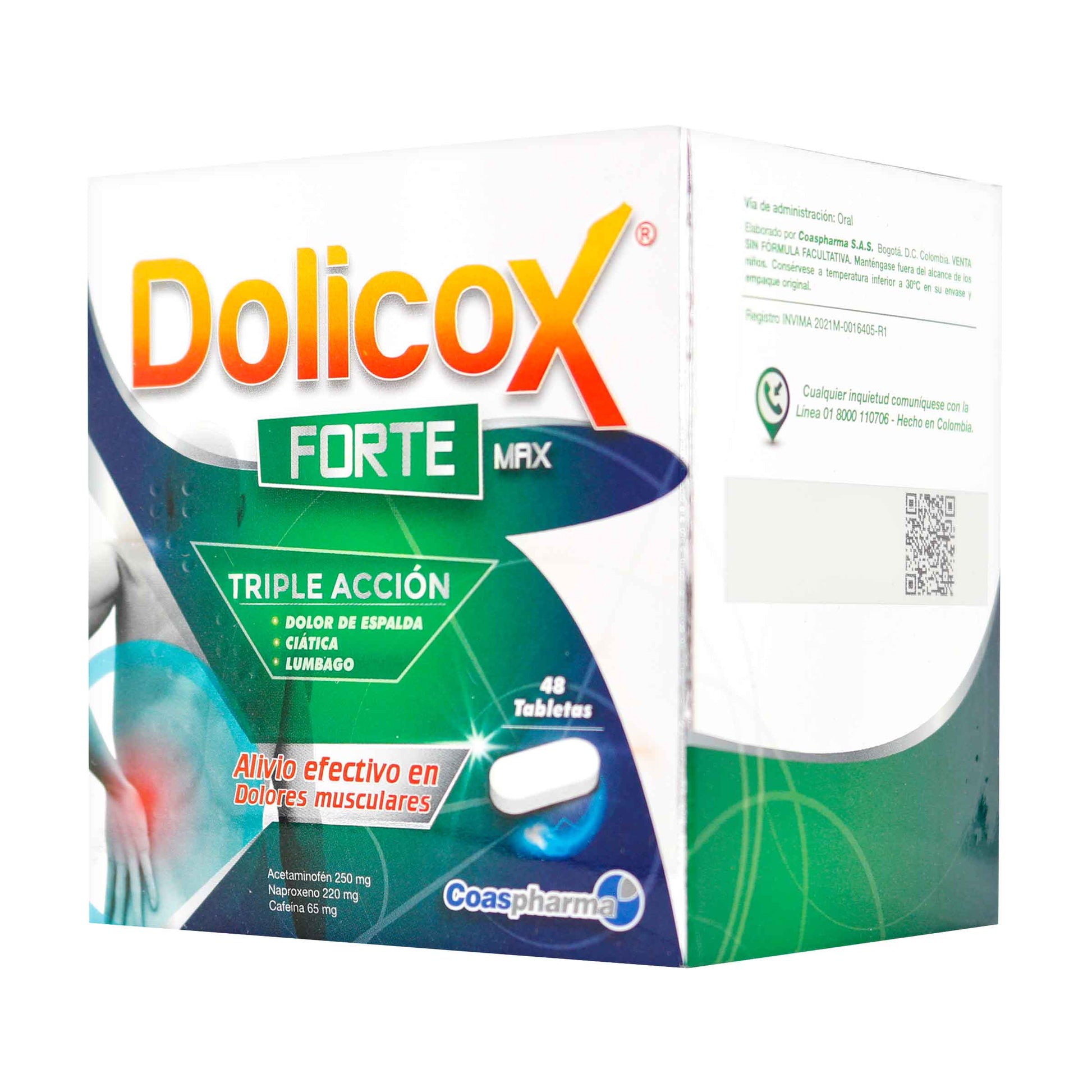 Dolicox Forte Max X 48 Tabletas