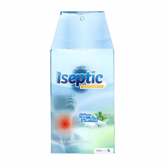 Iseptic gARGANTA Sabor Menta X 96