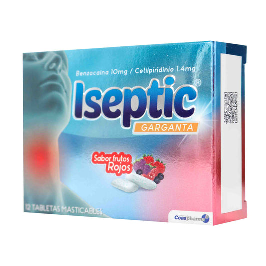 Iseptic Frutos Rojos X 12 Tableta Mast