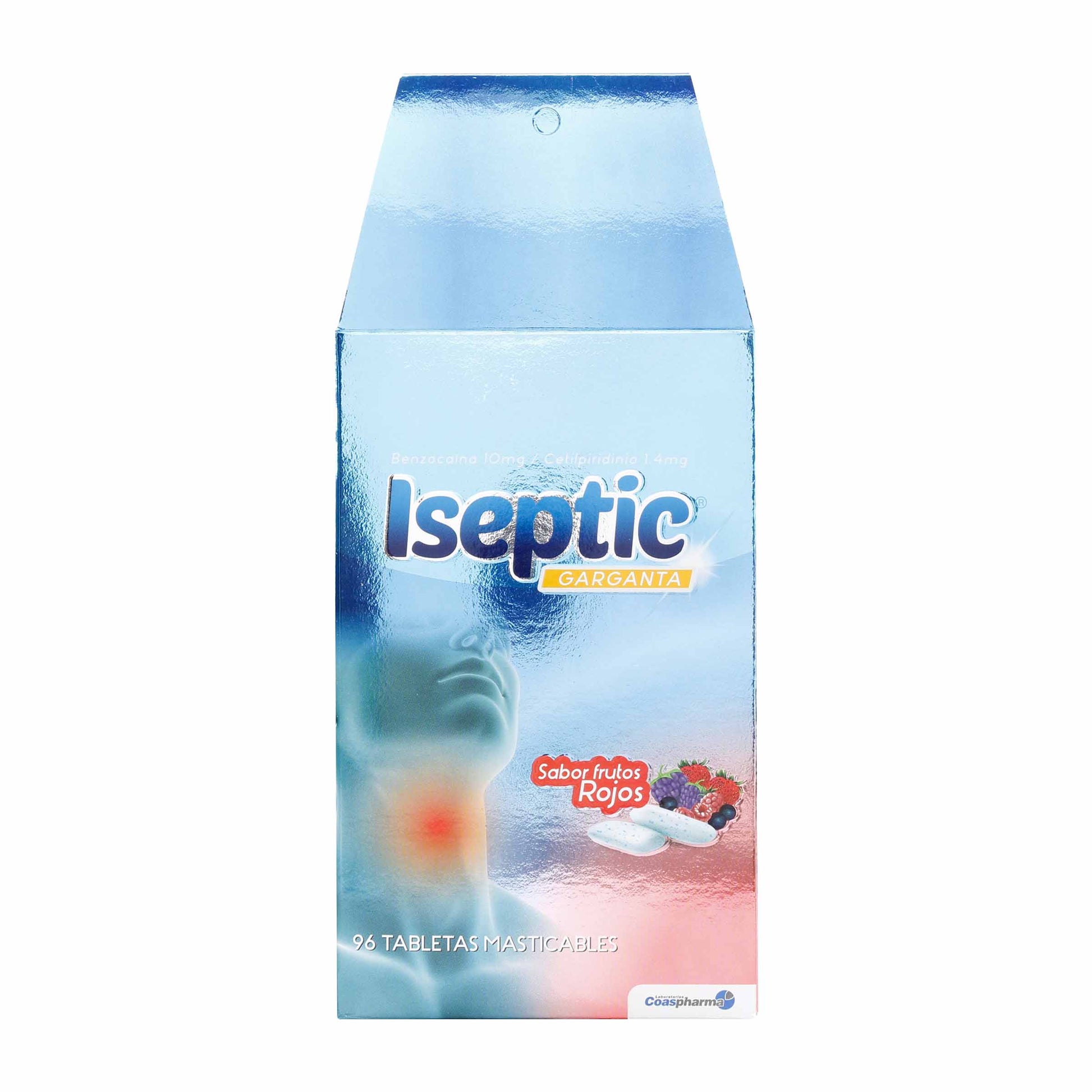 Iseptip Frutos Rojos X 96 Tableta Coas