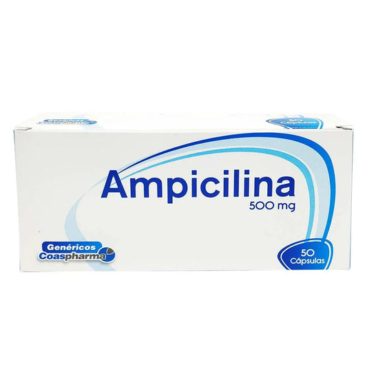 Ampicilina 500 Miligramos Cápsulas