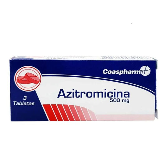 Azitromicina 500mg X 3 Tbs