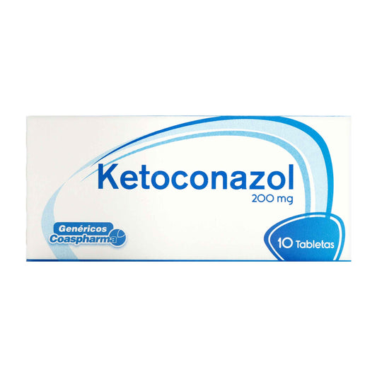 Ketoconazol 200 mg 10 Tabletas Penicilina