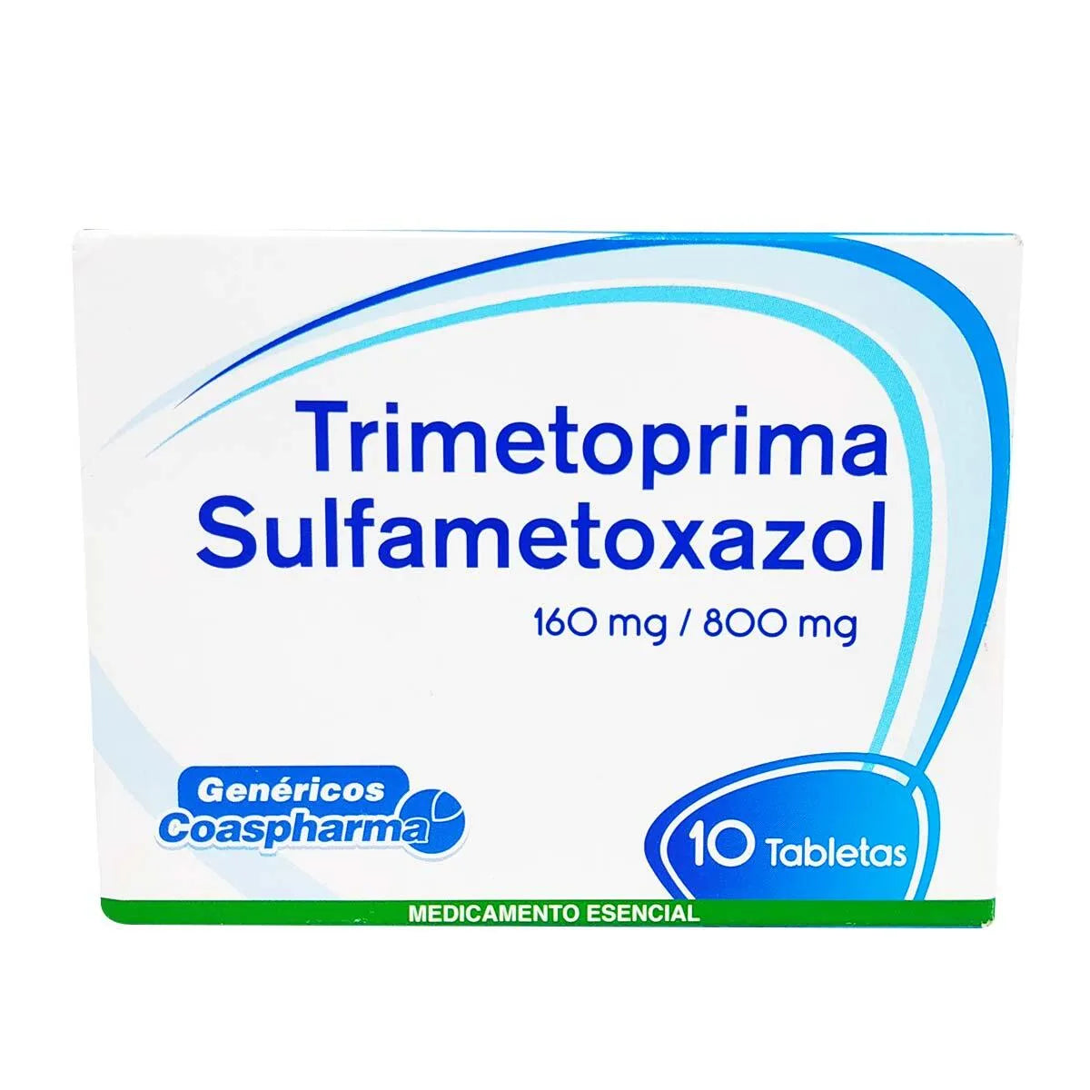 Trimetoprim Sulfametoxazol 160-800 Miligramos 10 Tabletas