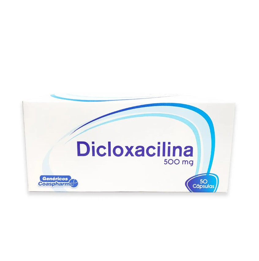 Dicloxacilina 500 mg X 50 Cápsula Coaspharma