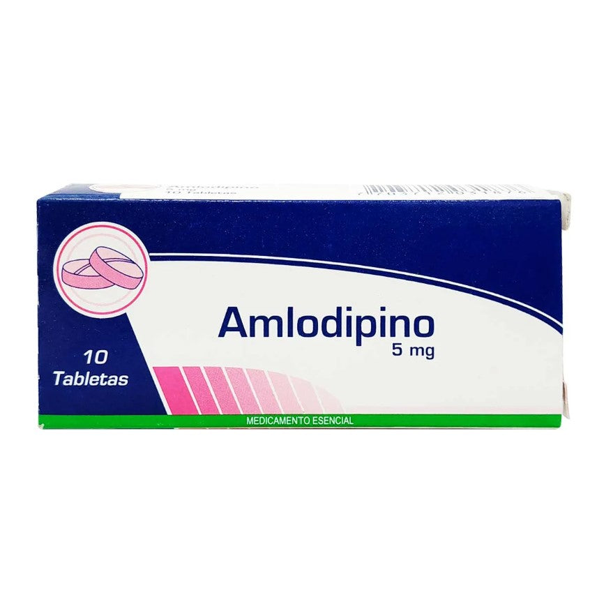 Amlodipino 5mg Cx10 Tableta Penicilina