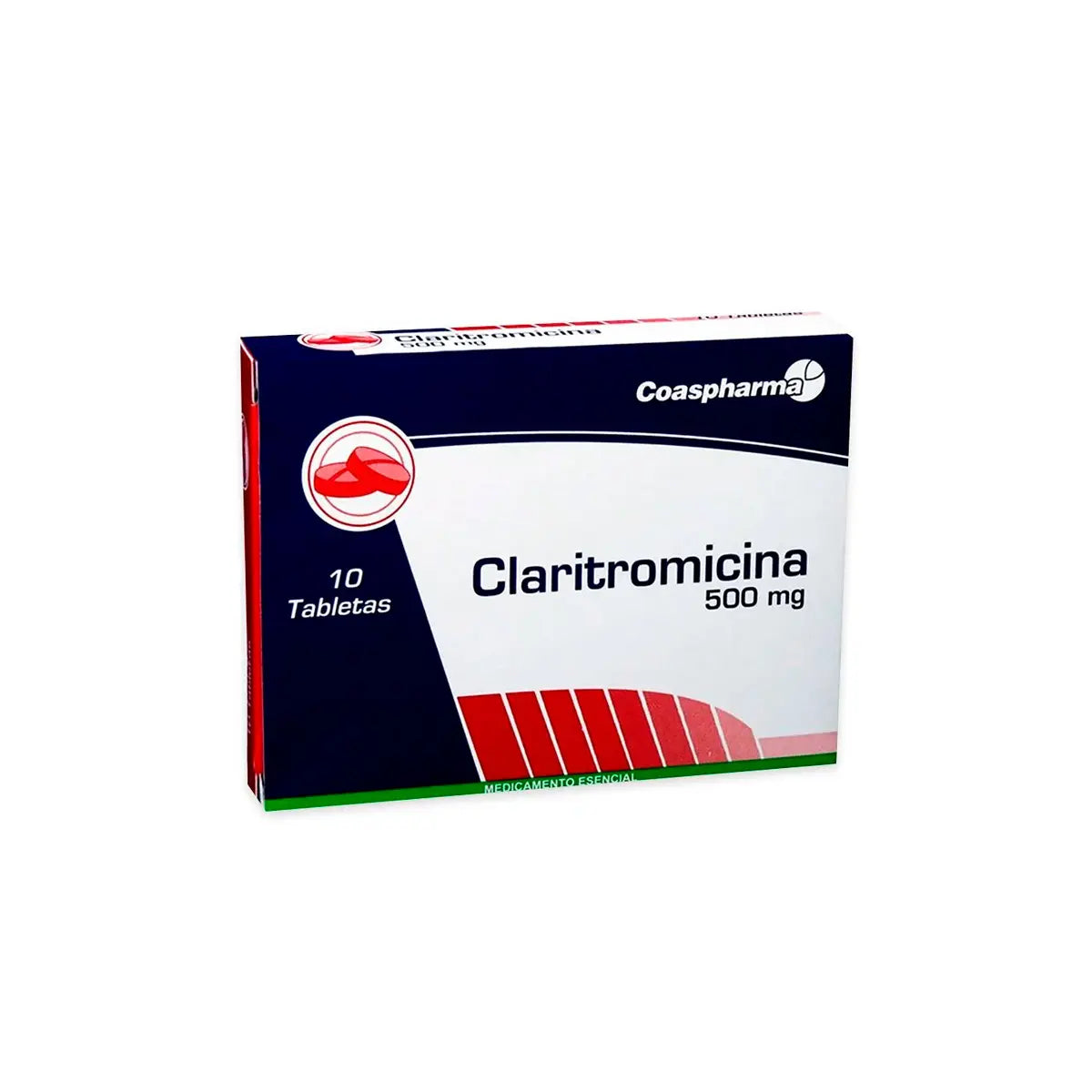 Claritromicina 500mg X 10 Tbs