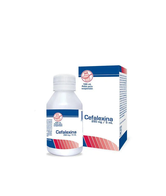 Cefalexina 250 Miligramos 100 Mililitros