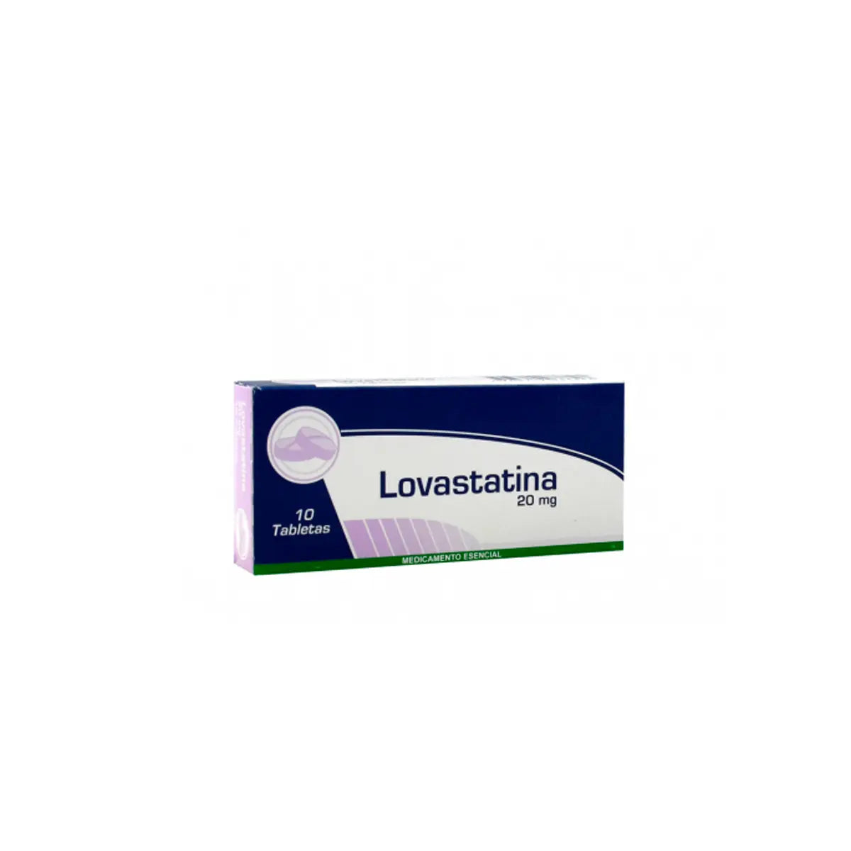 Lovastatina 20 mg 10 Tabletas