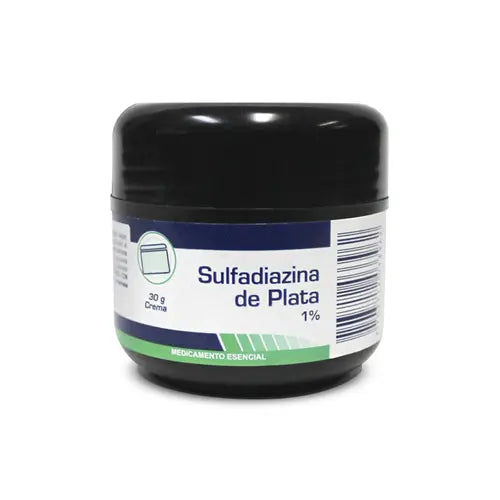 Sulfadiazina De Plata 1% Crema 30 gM