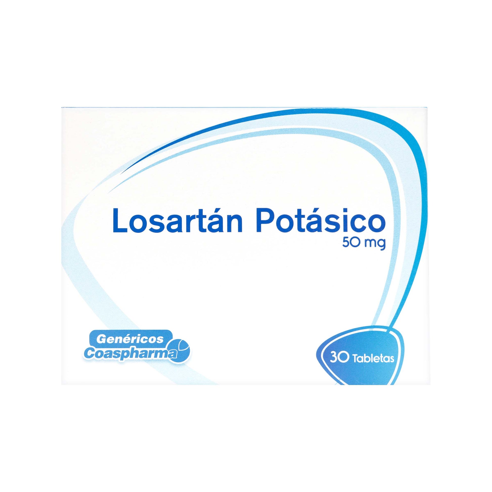 Losartán PotasioICO 50 mg Caja X 30 Tableta