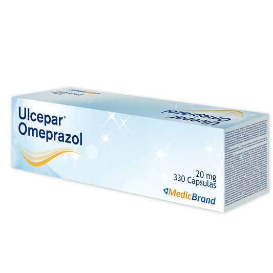 Ulcepar Omeprazol 20 MG X 330 Cápsulas
