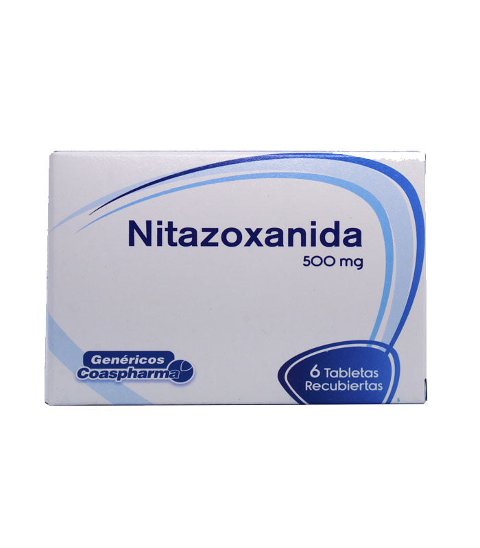 Nitazoxanida 500 Miligramos Por 6 Tabletas Coaspharma