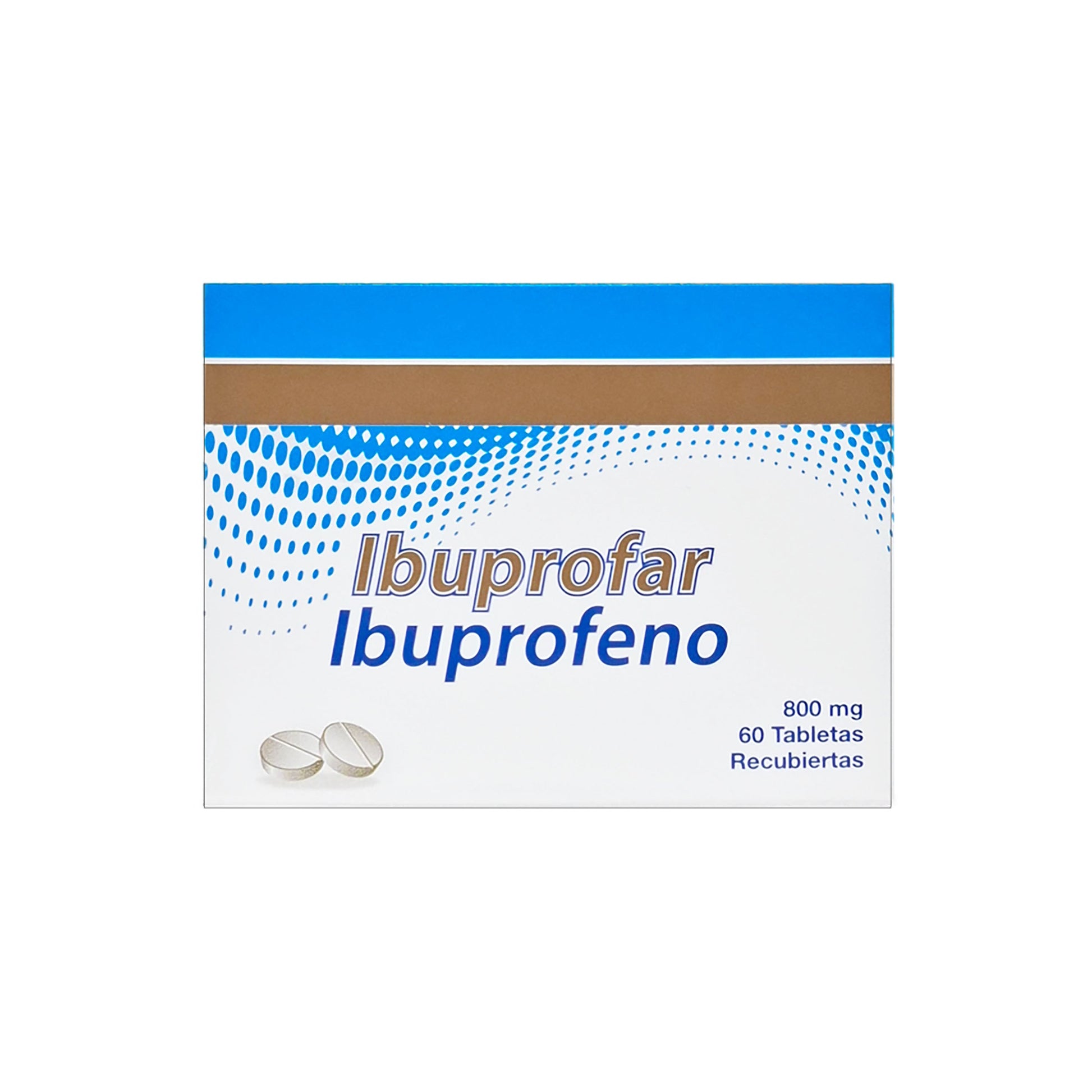 IbuprofenoAR 800 mg 60 Tabletas Recs Icom