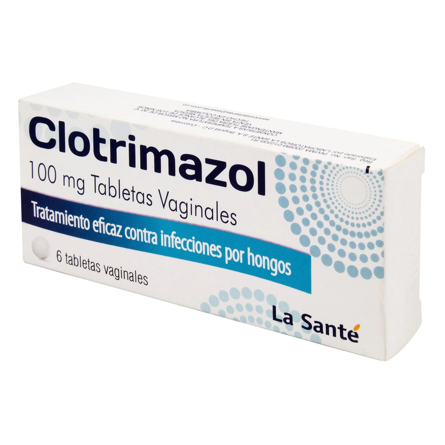 Clotrimazol 100 mg 6 Tbs VaginalES Ls