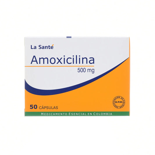 Amoxicilina 500 mg 50 Cápsulas Ls