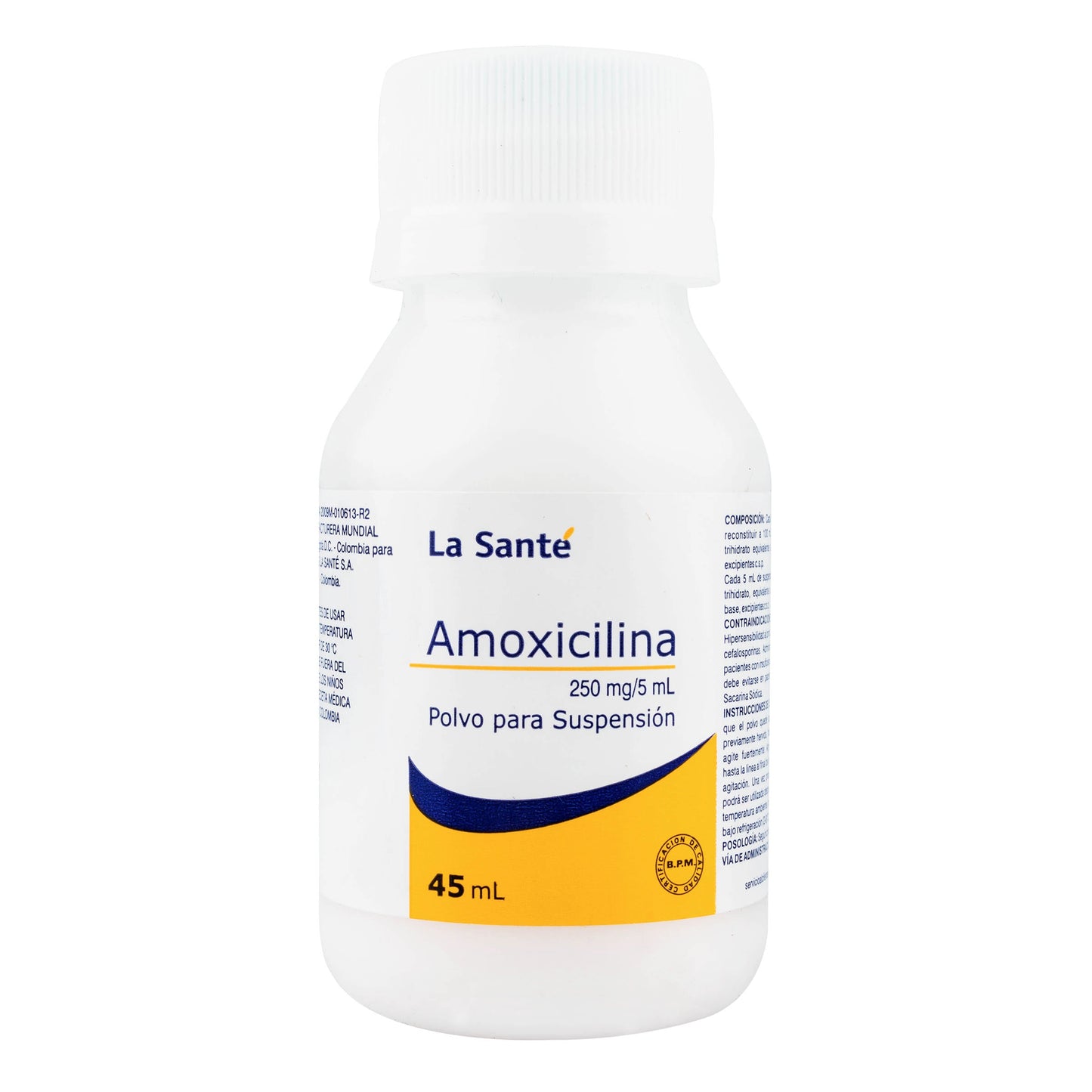 Amoxicilina 250 mg Suspensión 45 ml Ls