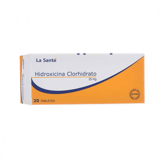 HidróxidoICINA 25 mg 20 Tabletas Ls