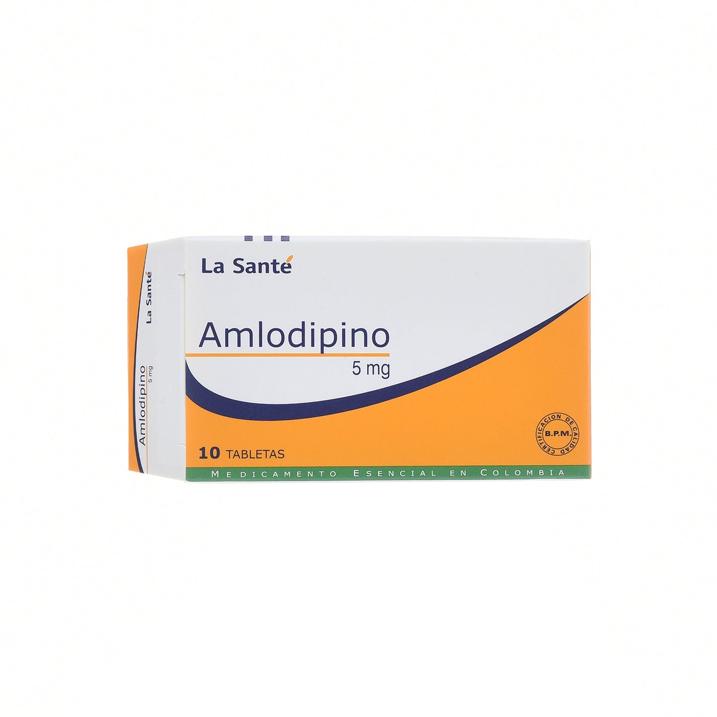 Amlodipino 5 mg 10 Tabletas Ls (2)