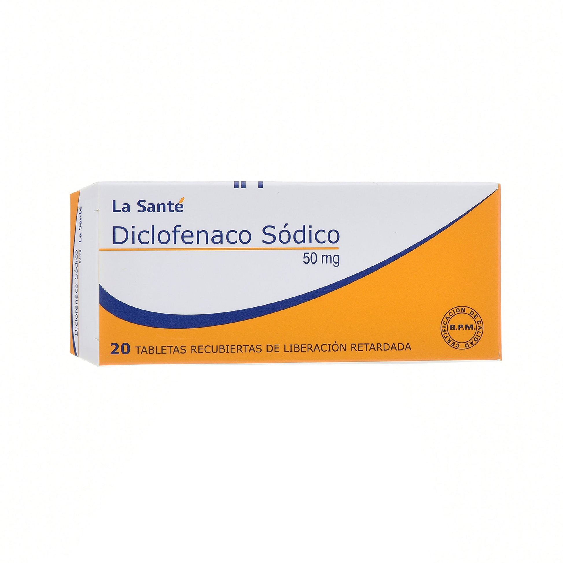 Diclofenaco 50 mg 20 Tabletas Ls