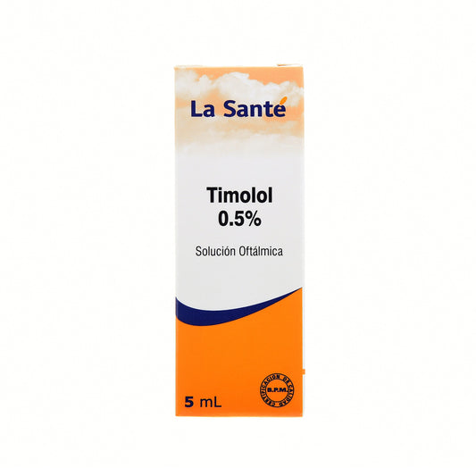 Timolol Maleato 0.5% Gotas Oftálmico ml Ls