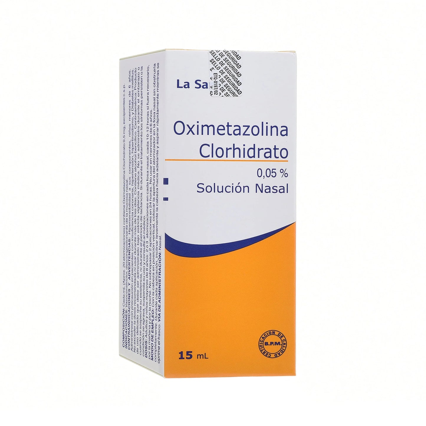 Oximetazolina Hcl 0.05% Adu.spr.15 ml Ls