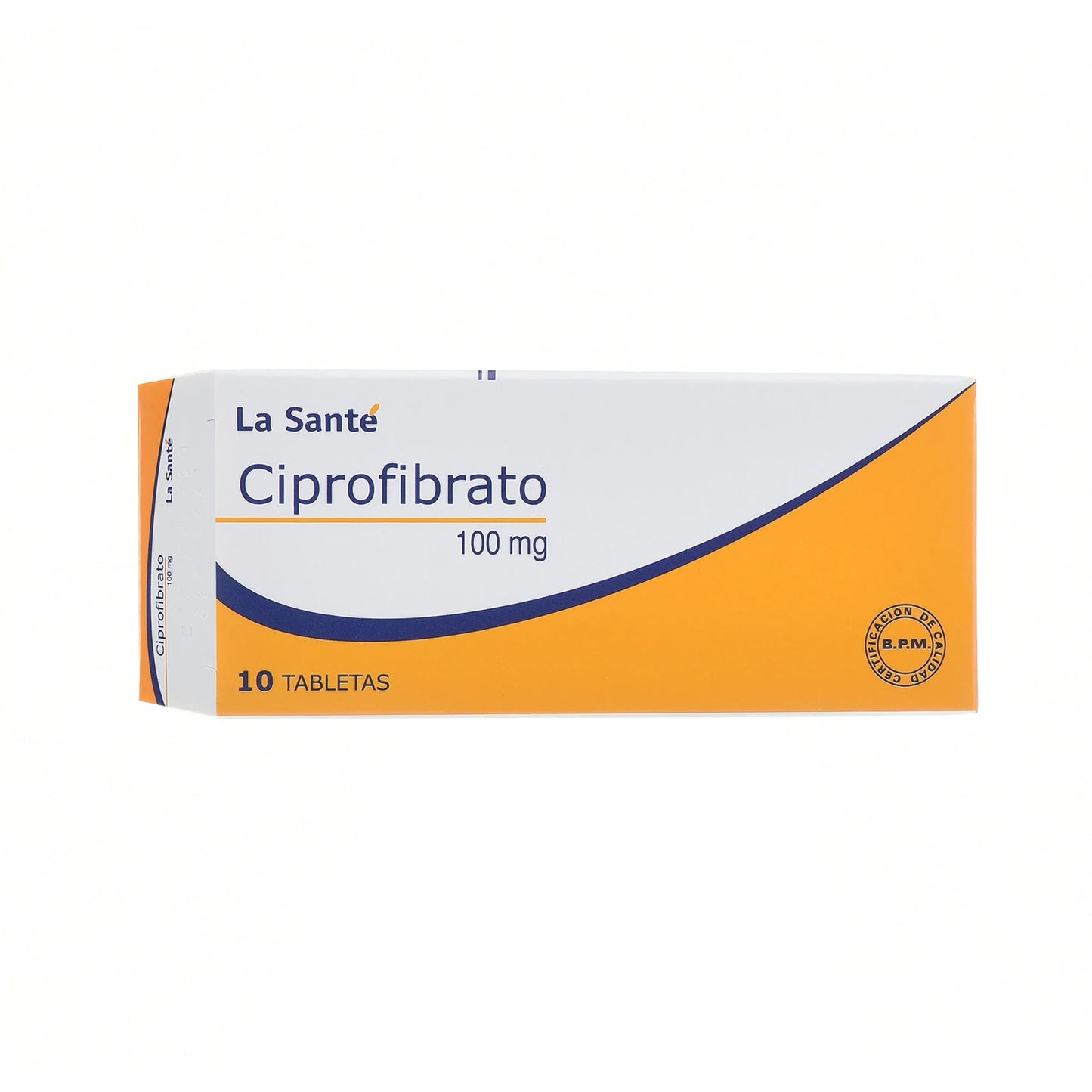 CiprofloxacinoIBRATO 100 mg 10 Tabletas Ls