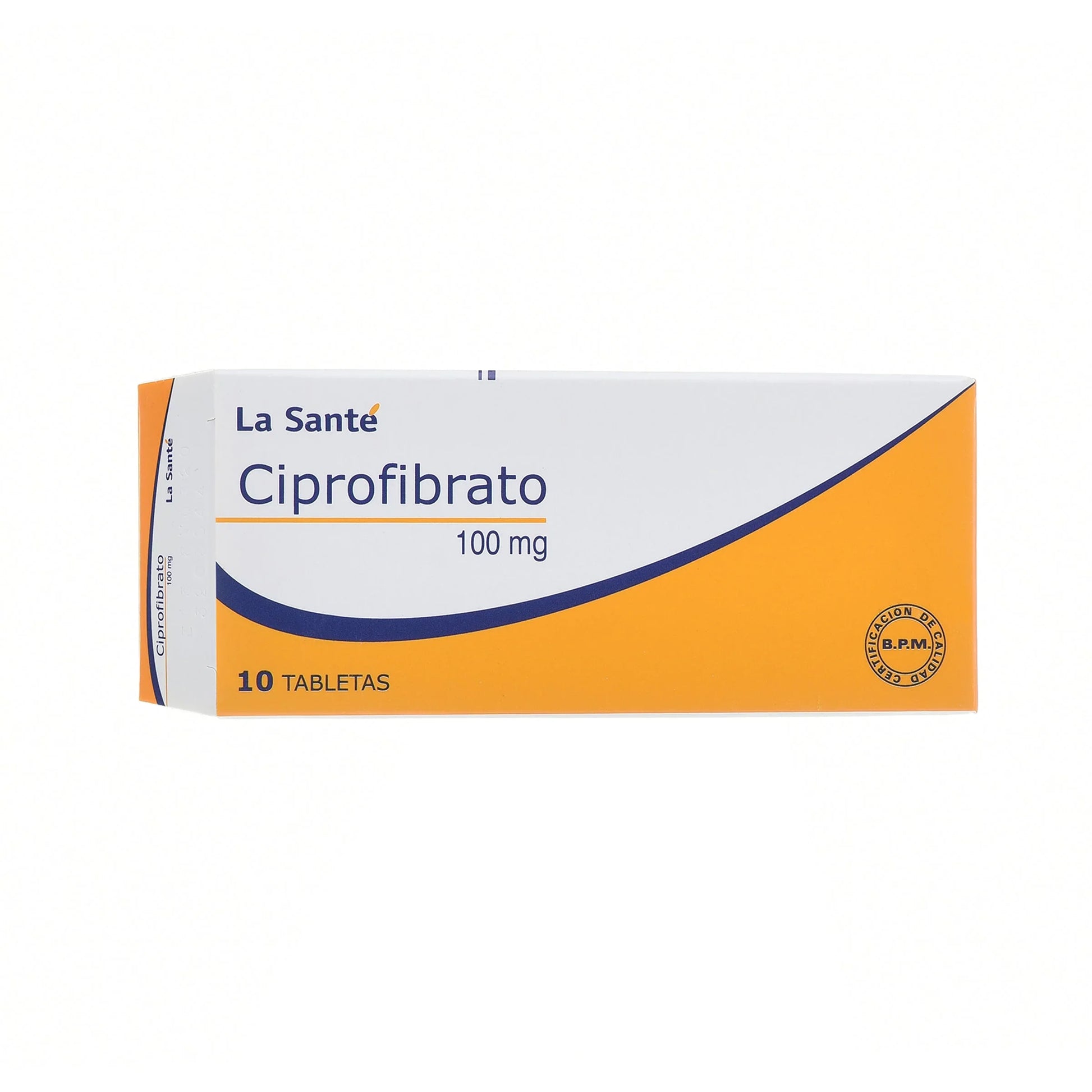 CiprofloxacinoIBRATO 100 mg 10 Tabletas Ls