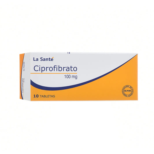 CiprofloxacinoIBRATO 100 mg 10 Tabletas Ls