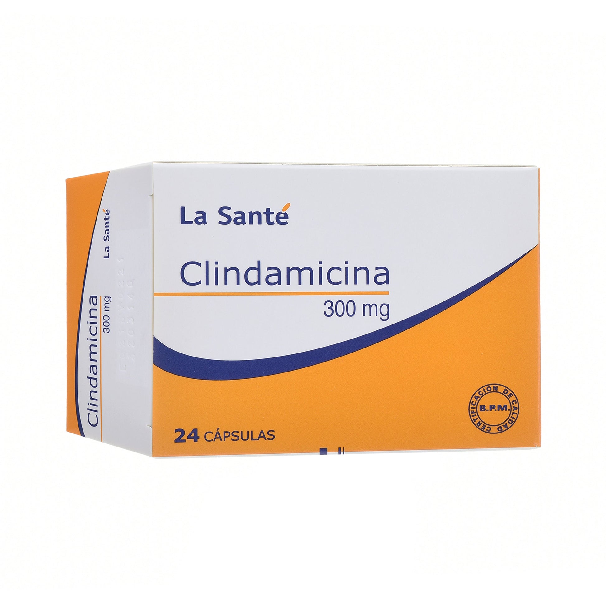 Clindamicina 300 mg 24 Cápsulas Ls