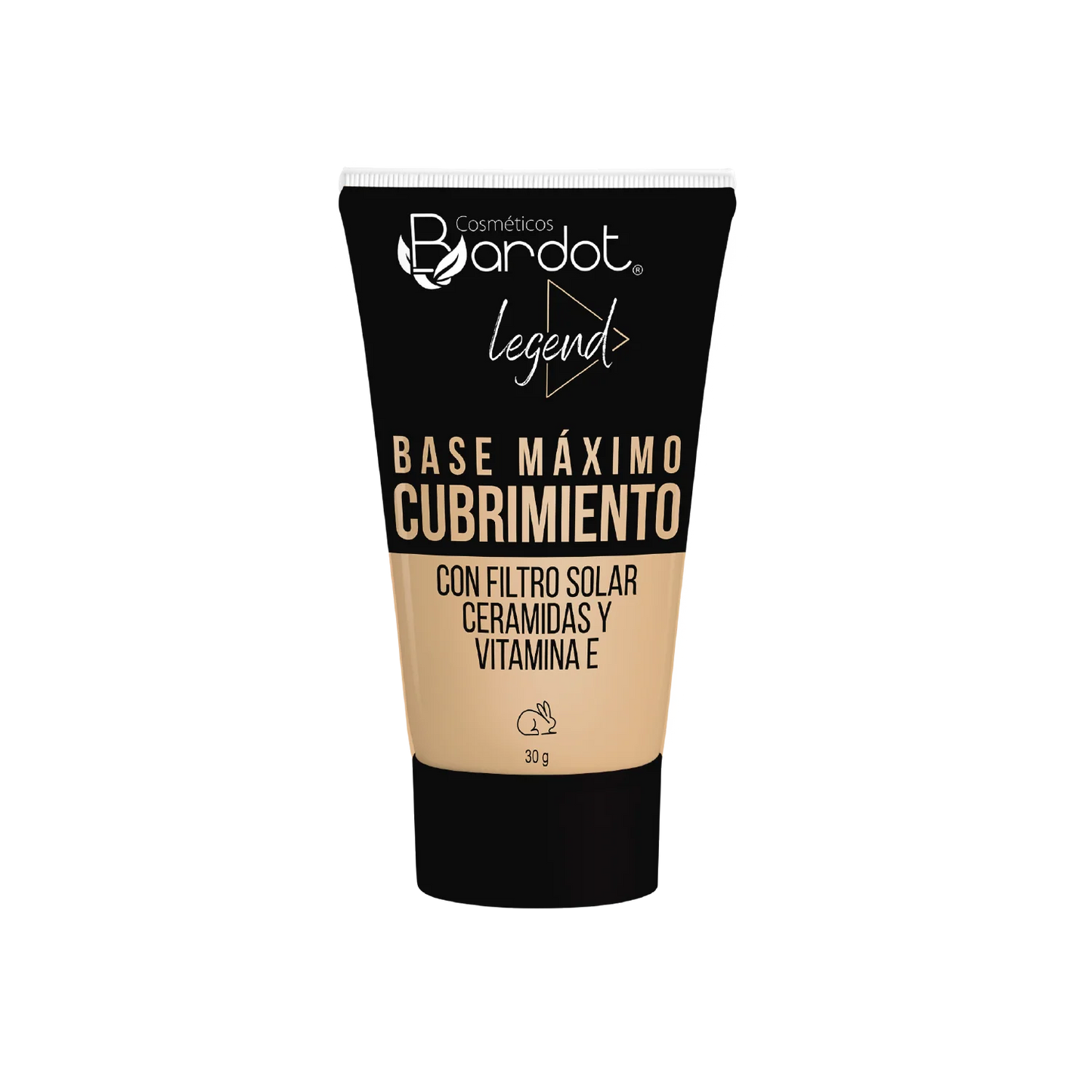 Maquillaje Humectante Máximo Cubrimiento 01 Capuchino