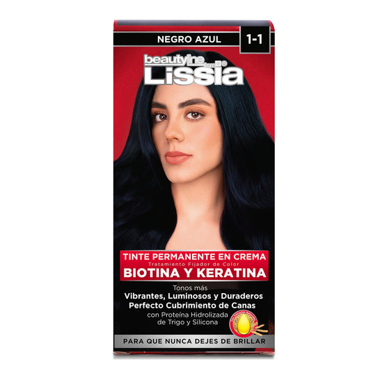 Tinte Negro Azul 1-1 Kits Lissia