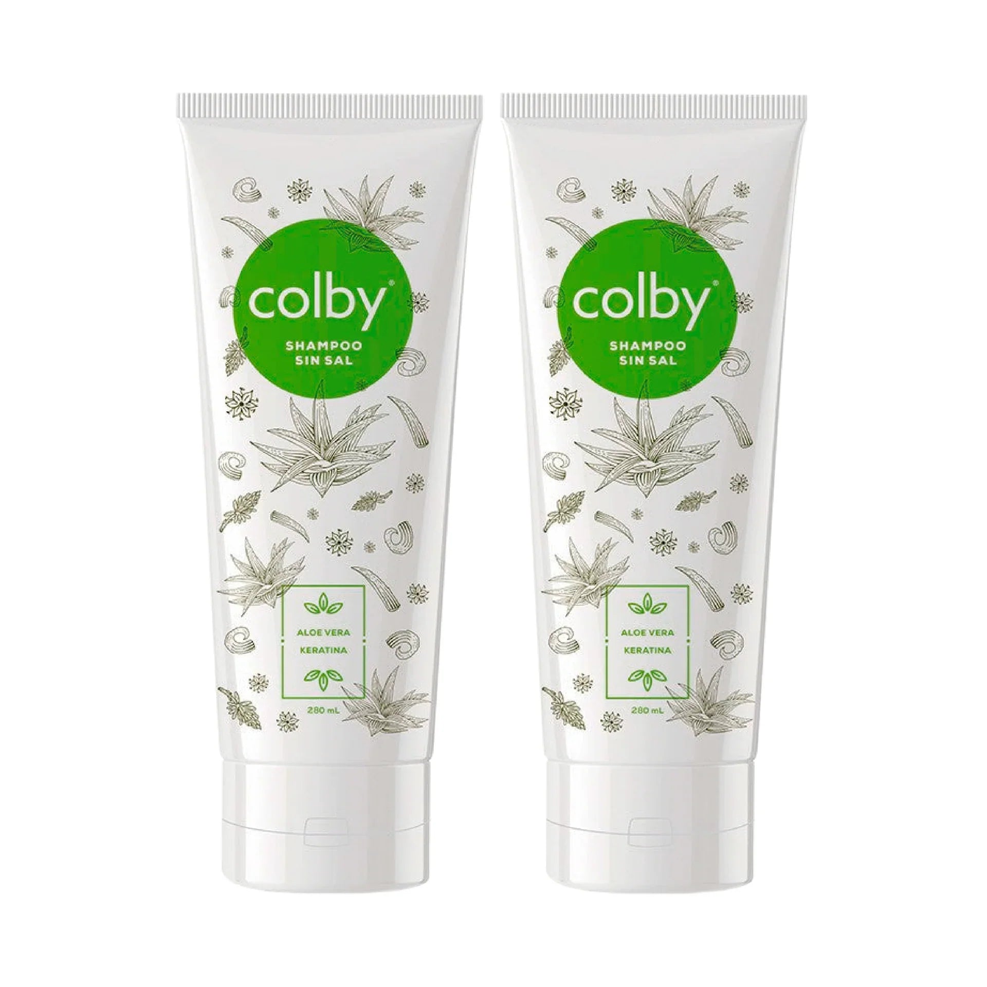 2 Shampoocolby Sin Sal 280 ml P.especial