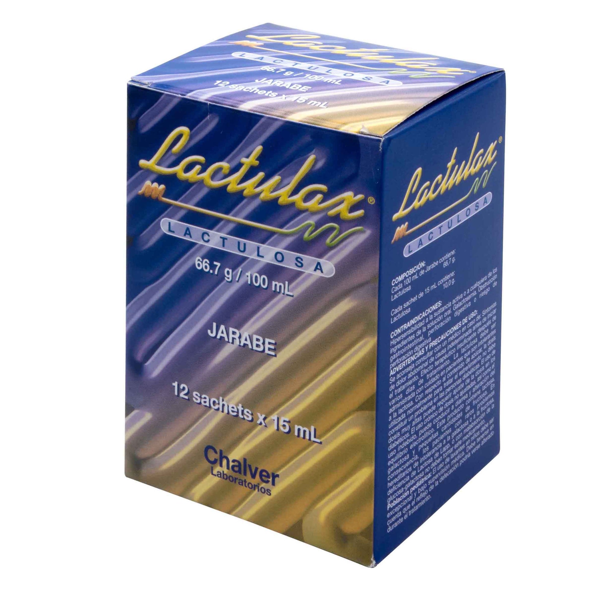 Lactulax 12 Sbs Jarabe 15 ml