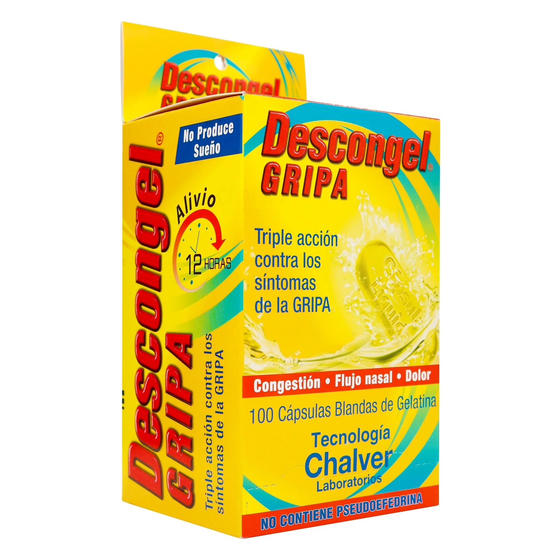 Descongel grIPA 100 Cápsula.BLANDA GelAT.(A)