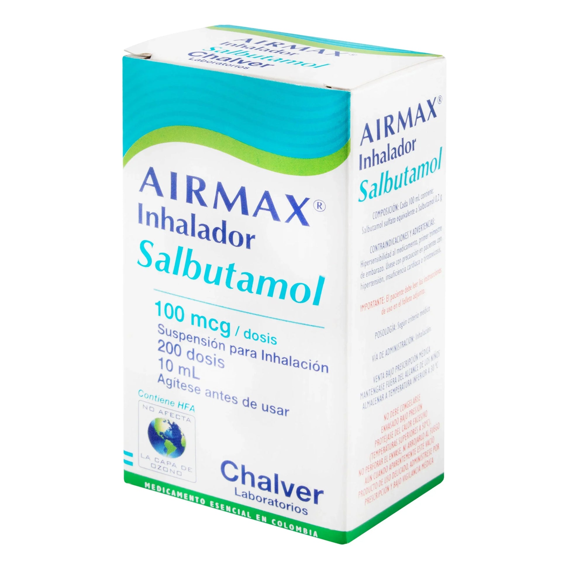 Airmax Inh. 100 Mc 200 Dosis Salbutamol