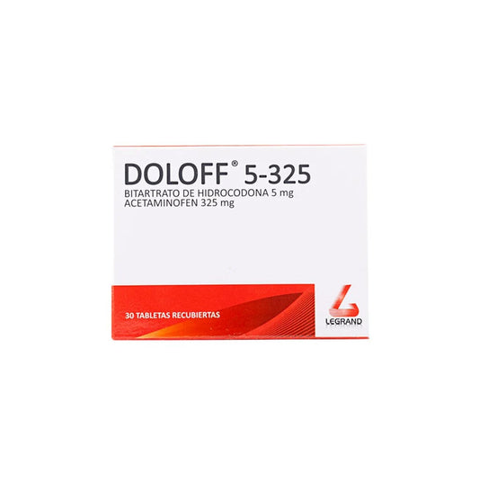 Doloff 5-325 30 Tabletas (3%+)(pae)