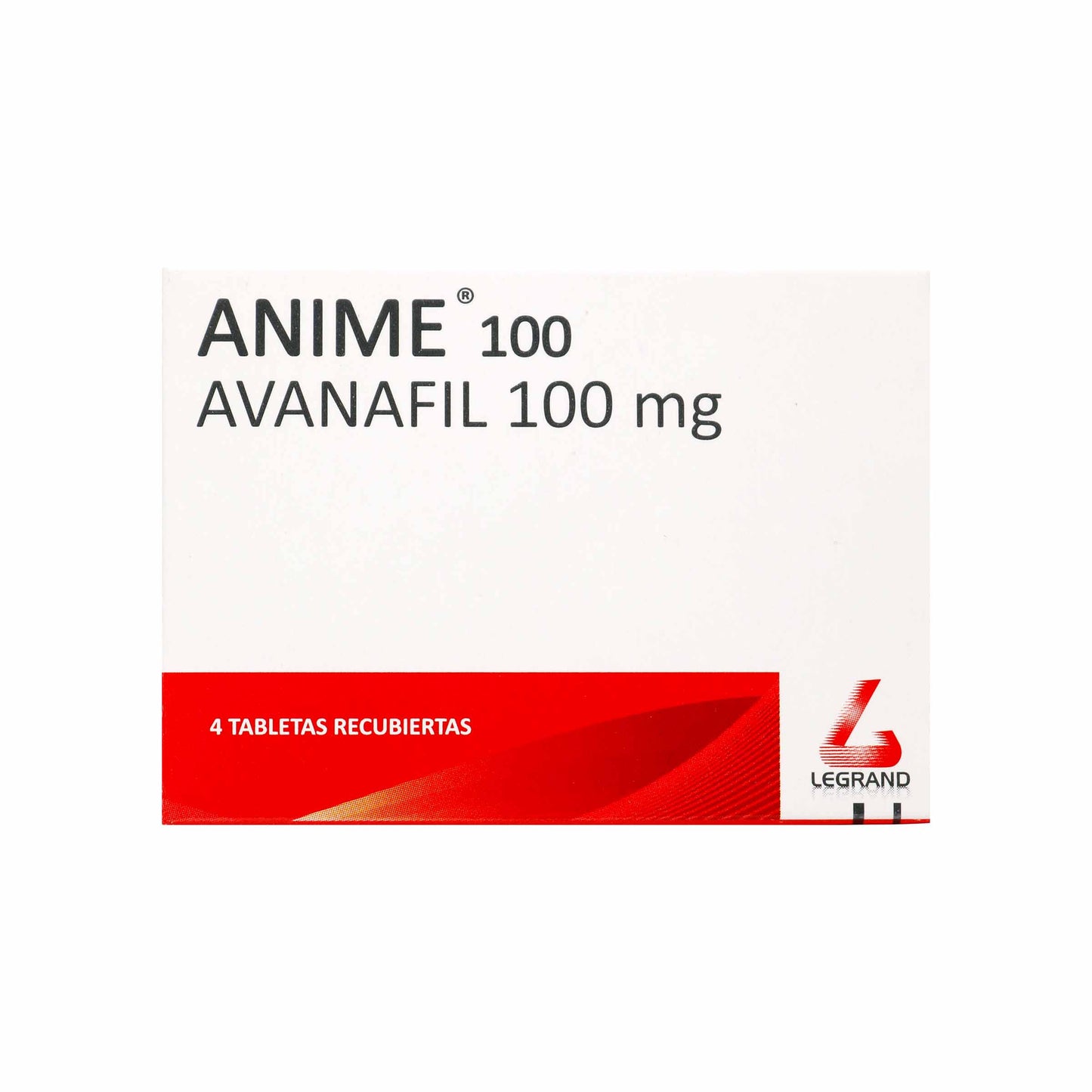 Anime 100 mg 4 Tabletas