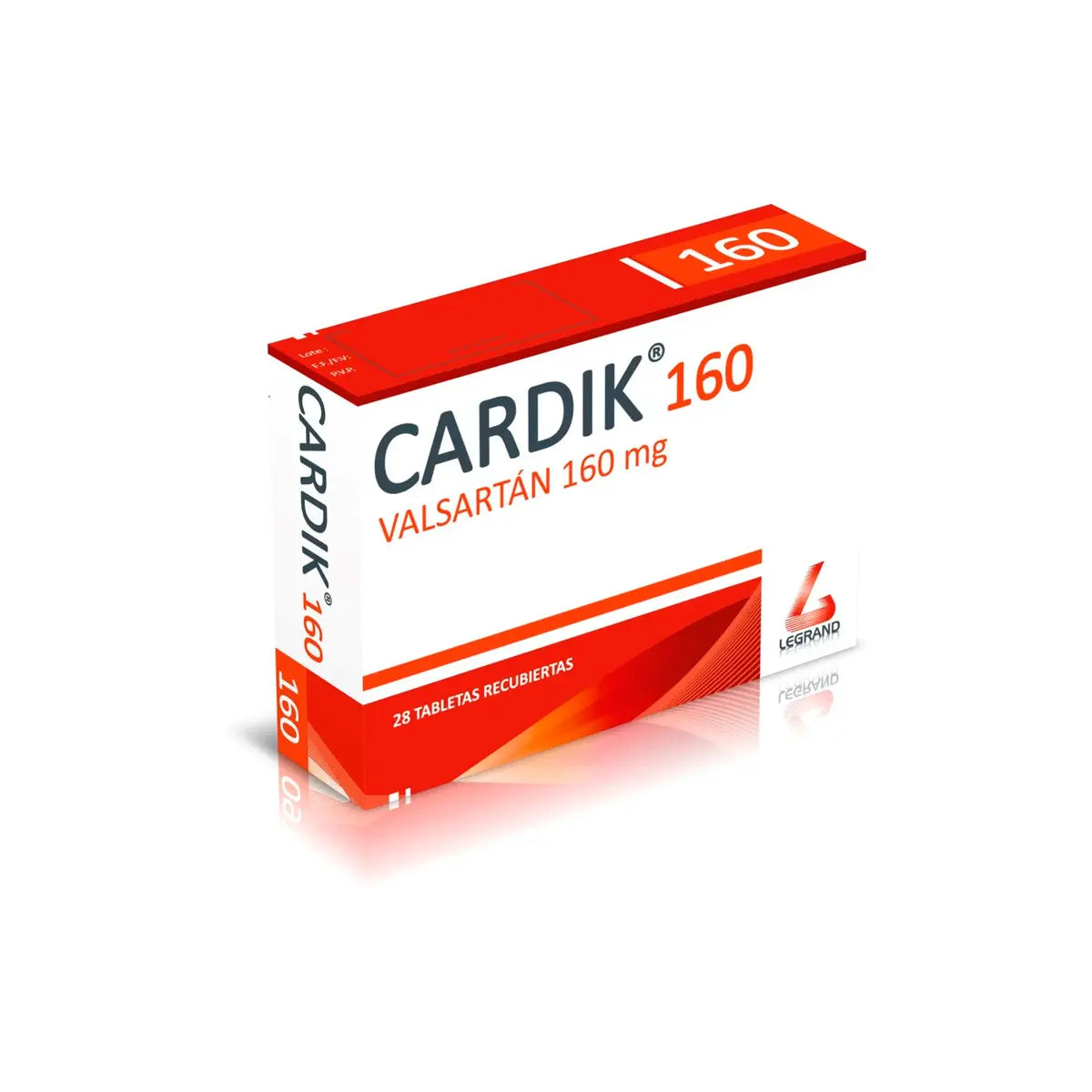 Cardik 160 mg 28 Tabletas (a)