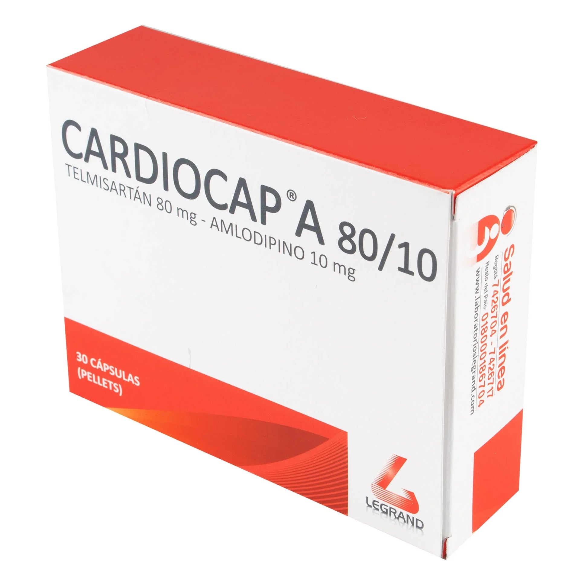 Cardiocap A 80/10mg 30tbs(a)(p)84576(sc)
