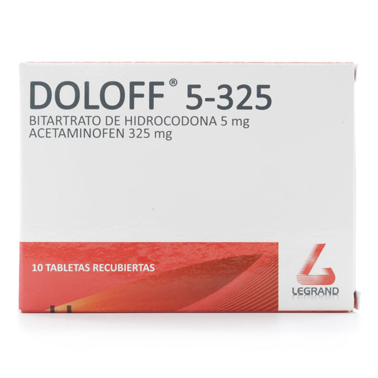 Doloff 5-325 10 Tabletas