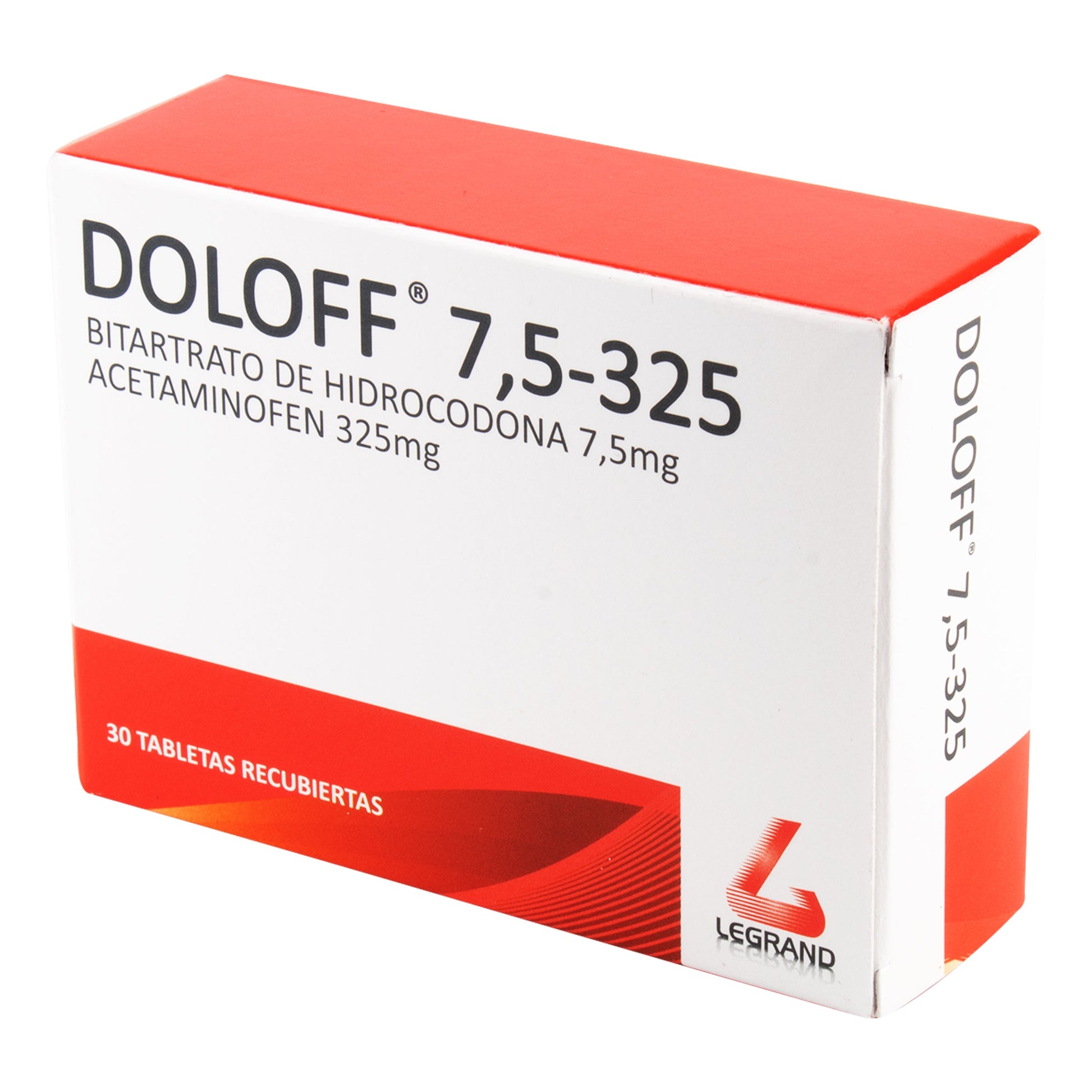 Doloff 7.5-325 30 Tabletas (a)(3%+)(pae)