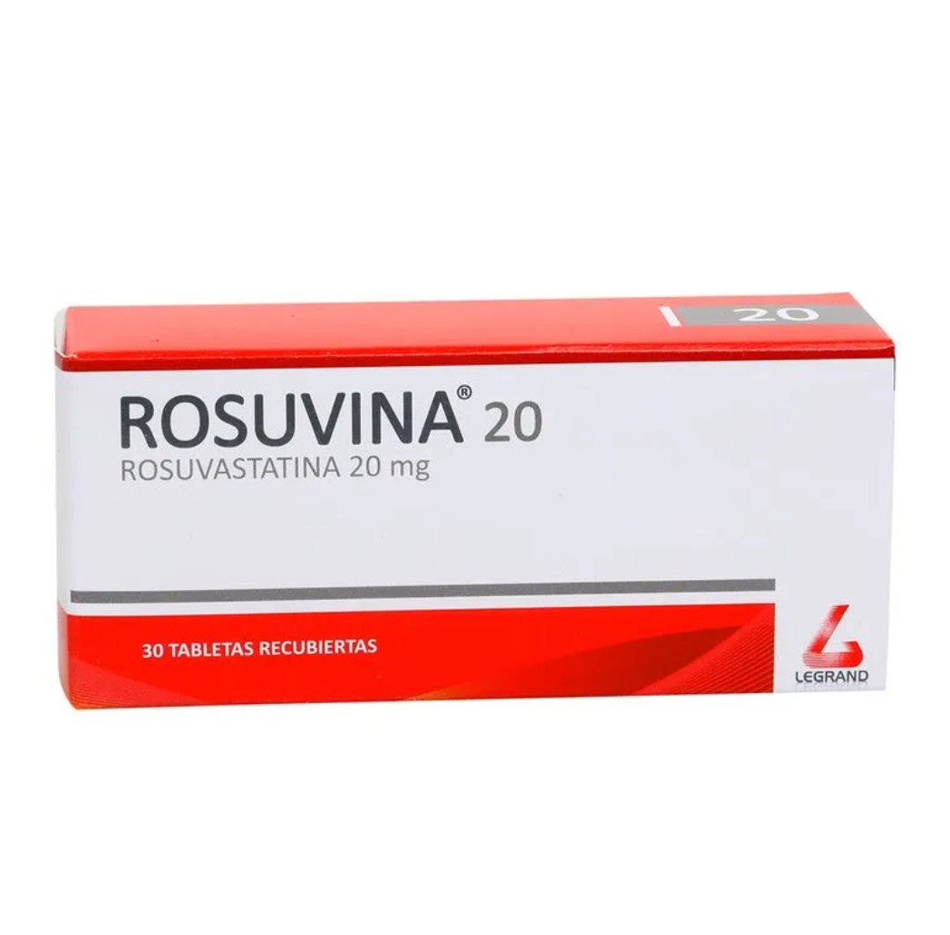 Rosuvina 20 mg 30 Tbs