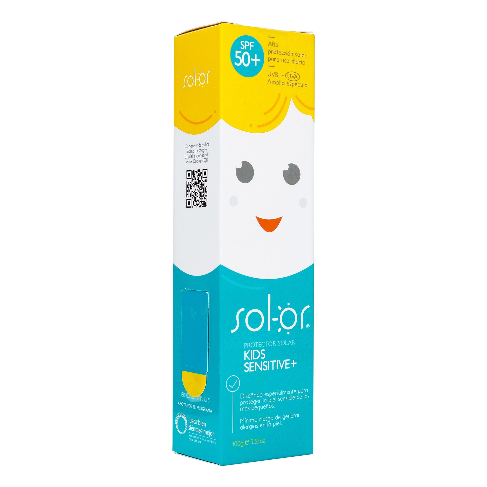 Bloqueador Solución-OR Kids Tubo 100 Gramos