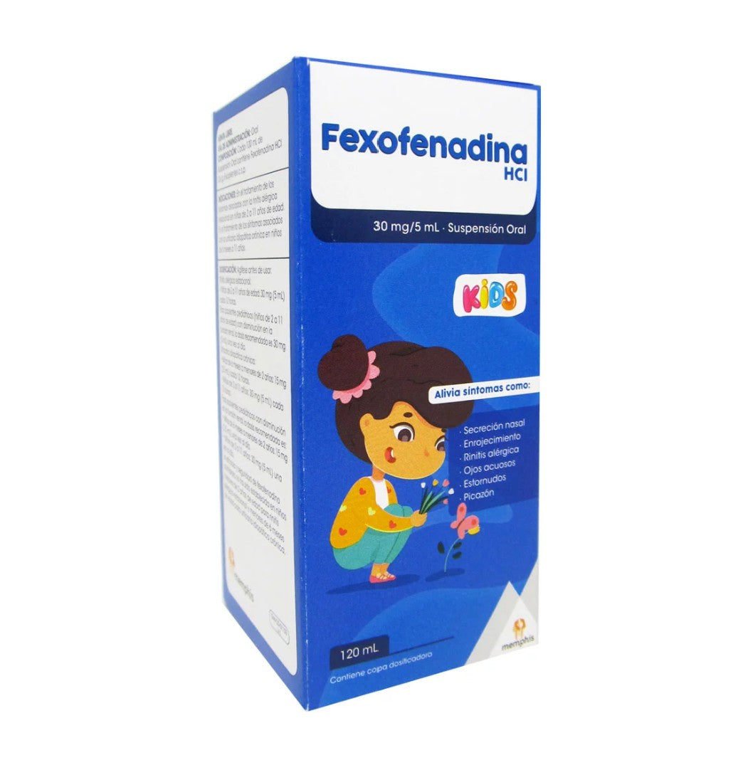 Fexofenadina Hcl 30mg/5ml 120 ml